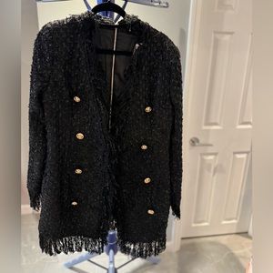 NWT Stunning tweet blazer dress size L